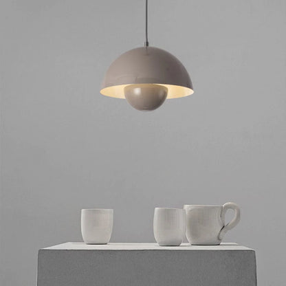 Flowerpot Pendant Lamp, Hanging LED Ceiling Light for Home Decor