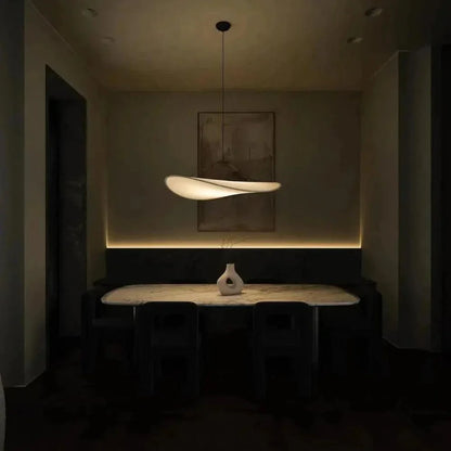 Japandi Pendant Lamp Wabi Sabi Silk LED Light