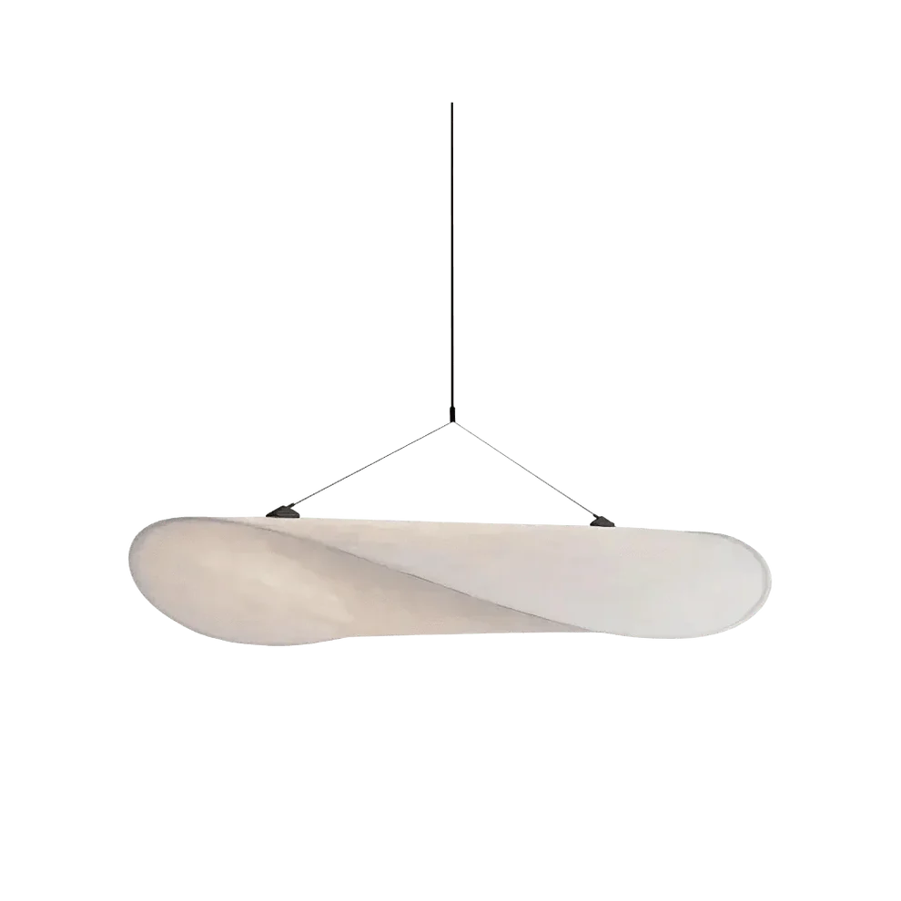 Japandi Pendant Lamp Wabi Sabi Silk LED Light