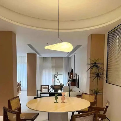 Japandi Pendant Lamp Wabi Sabi Silk LED Light