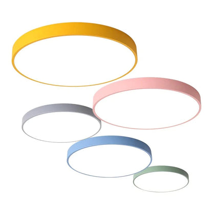 Flat Round LED Ceiling Light for Living Room, Bedroom, Kitchen and Bathroom