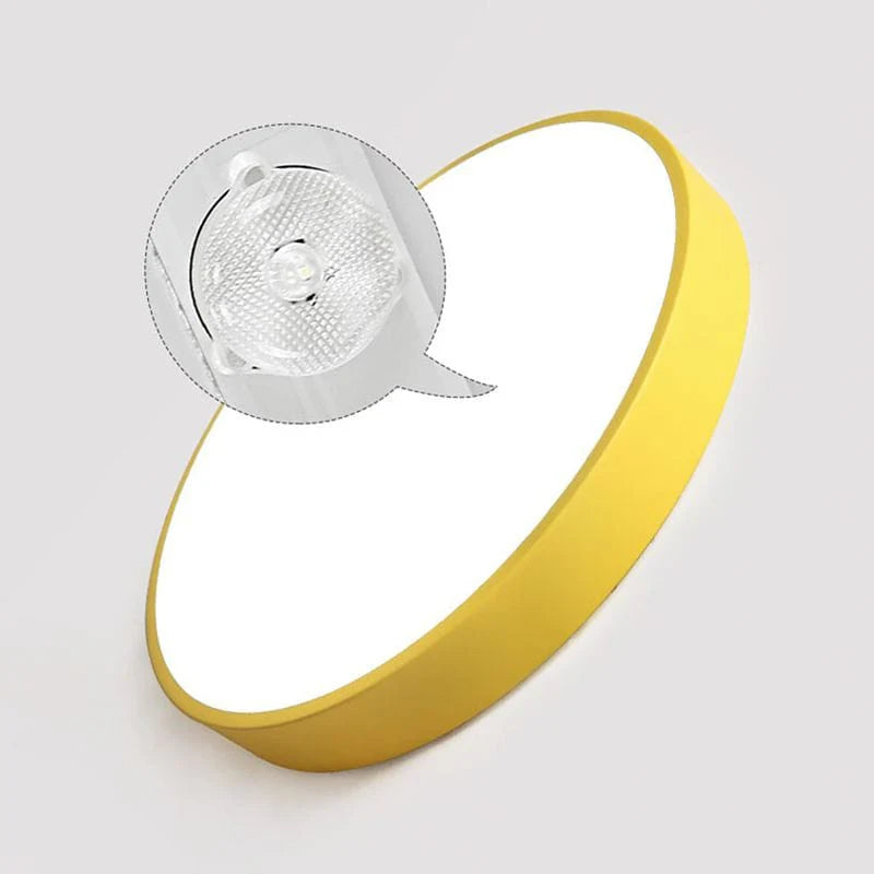 Flat Round LED Ceiling Light for Living Room, Bedroom, Kitchen and Bathroom
