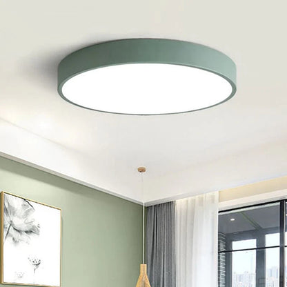 Flat Round LED Ceiling Light for Living Room, Bedroom, Kitchen and Bathroom