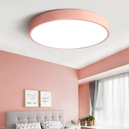 Flat Round LED Ceiling Light for Living Room, Bedroom, Kitchen and Bathroom