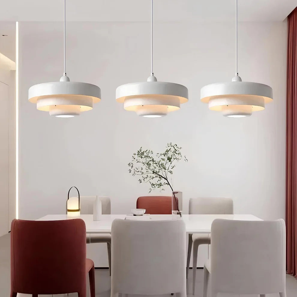 Retro Pendant Ceiling Light, Adjustable Hanging Lamp for Indoor Lighting