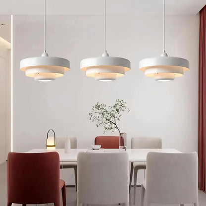 Retro Pendant Ceiling Light, Adjustable Hanging Lamp for Indoor Lighting