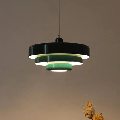 Retro Pendant Ceiling Light, Adjustable Hanging Lamp for Indoor Lighting