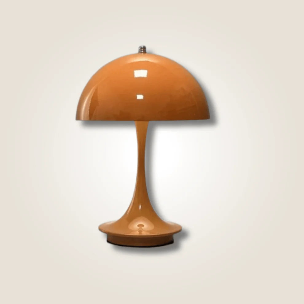 Wireless Mushroom Lamp, Dimmable Portable LED Light
