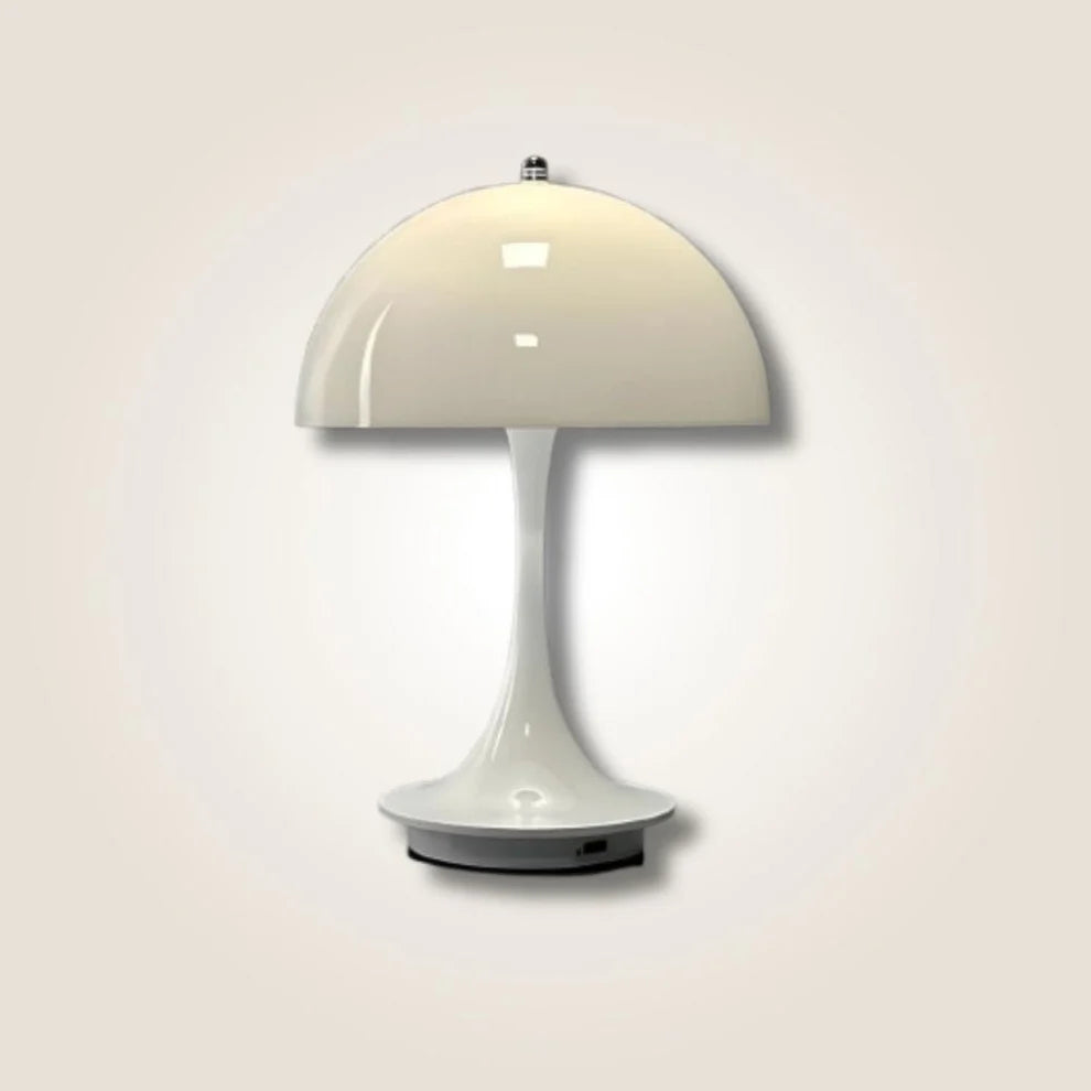 Wireless Mushroom Lamp, Dimmable Portable LED Light