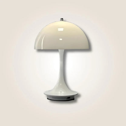 Wireless Mushroom Lamp, Dimmable Portable LED Light