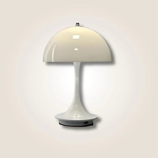 Wireless Mushroom Lamp, Dimmable Portable LED Light