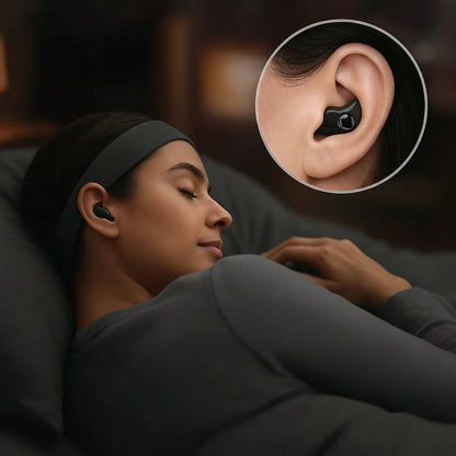 Wireless Flat Earbuds with Compact Design and Charging Case