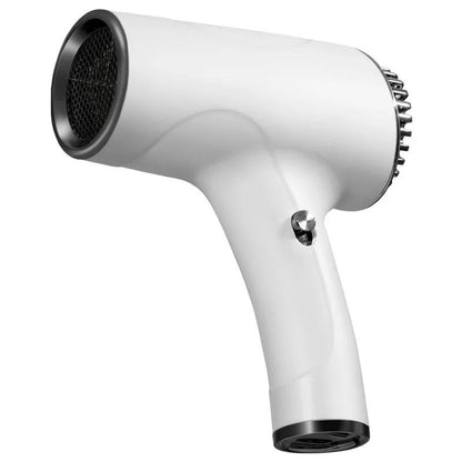 Wireless Hair Dryer with 30,000 RPM Brushless Motor and 3 Speed Settings, Battery Display