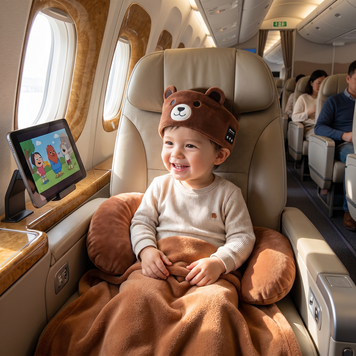 Wireless Sleep Headband with Built in Speakers for Travel and Meditation