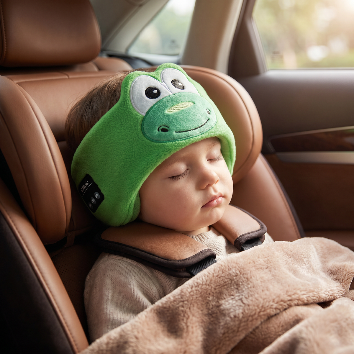 Wireless Sleep Headband with Built in Speakers for Travel and Meditation