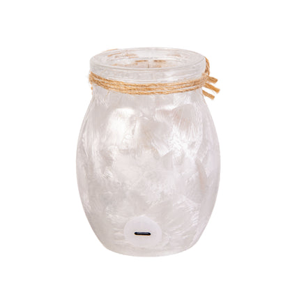 Harvest Glass Jar with Multicolor LED Lights and Battery Operation