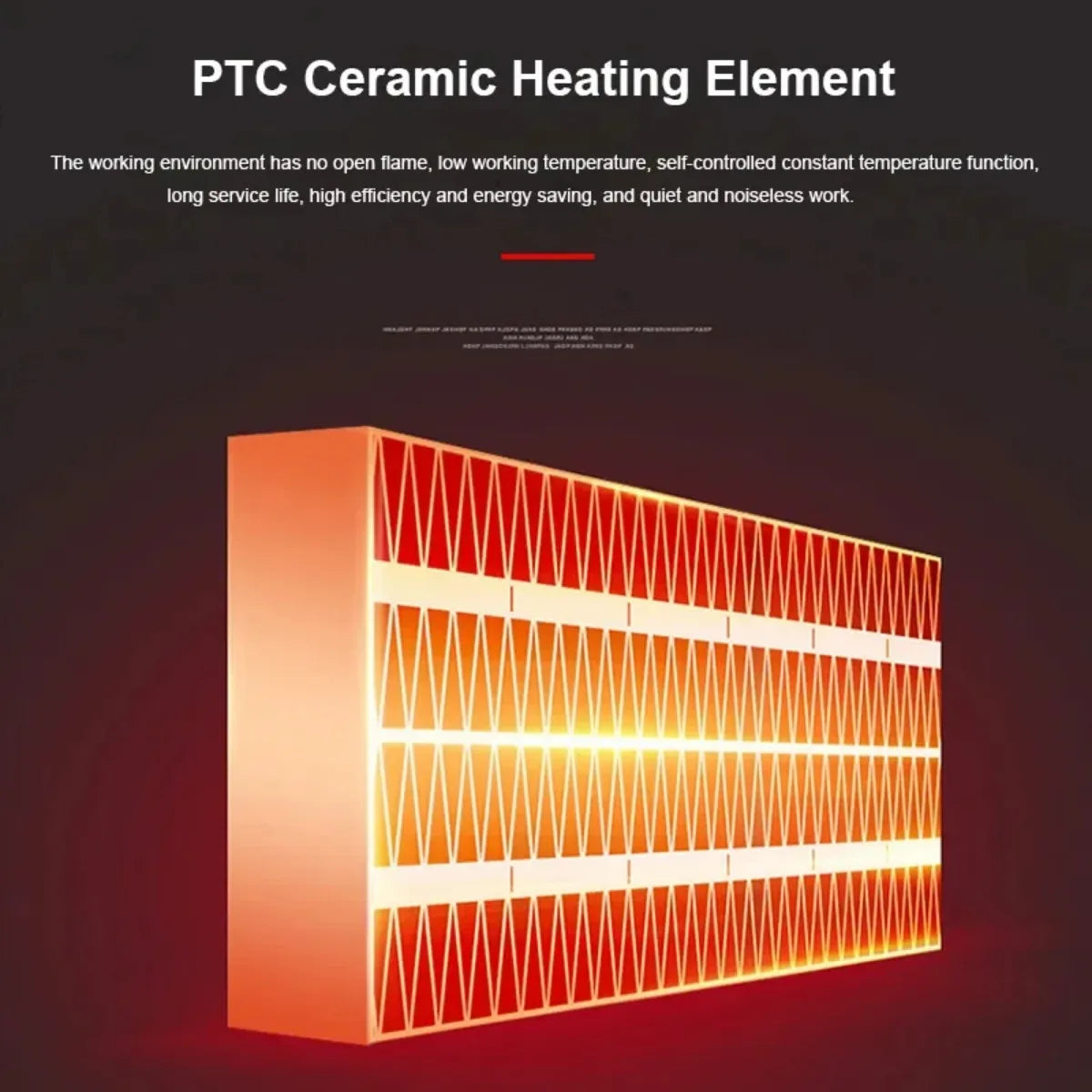 Plug In Wall Heater with Remote Control, Digital Thermostat and Overheat Protection