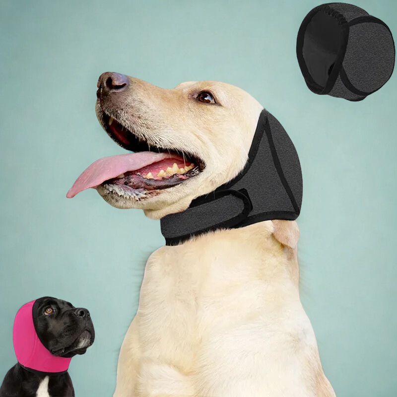 Waterproof Dog Ear Hood with Noise Reduction and Snug Comfort Fit