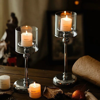 Nordic Candle Holder for Luxurious Home and Restaurant Decoration