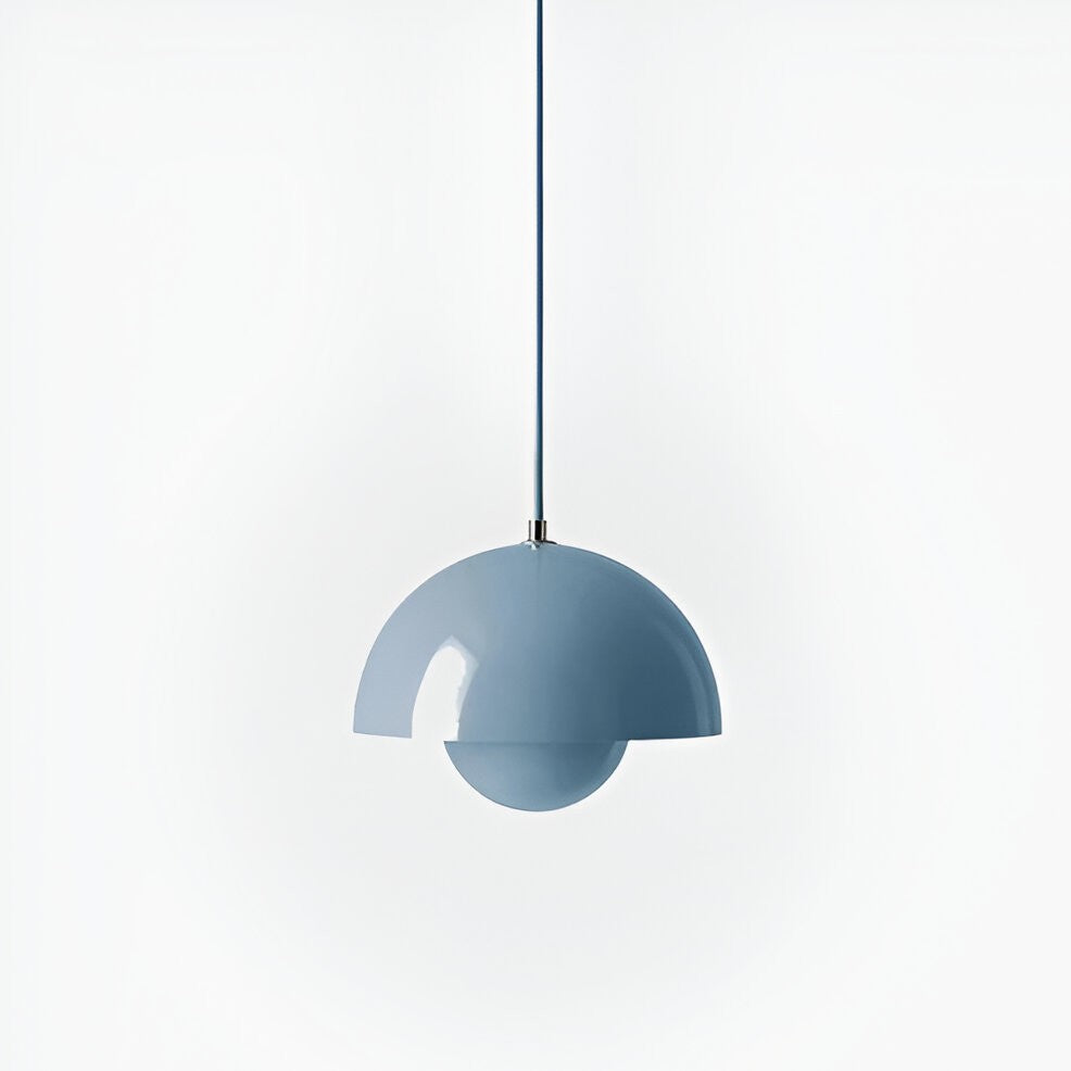 Nordic Macaron Semicircle Dome Pendant Light