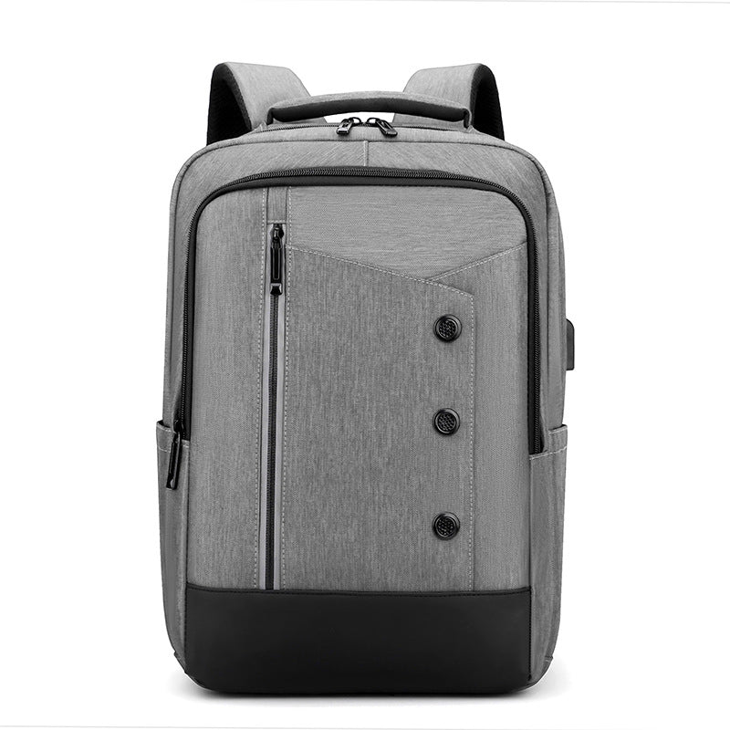 Business Laptop Backpack with 15.6 Inch Laptop Compartment and Water Resistant Fabric