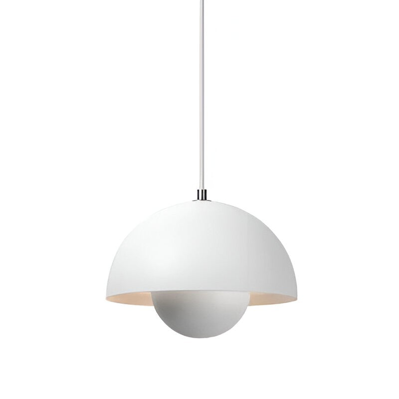 Nordic Macaron Semicircle Dome Pendant Light