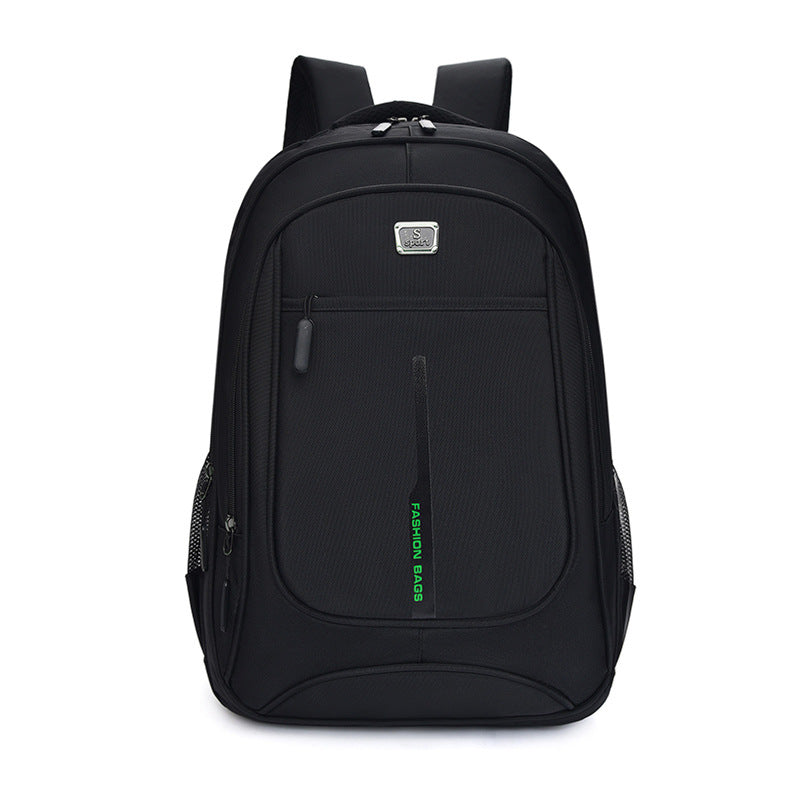 Daily Commuter Laptop Backpack with Cushioned Straps and Mesh Side Pockets for 15 Inch Devices