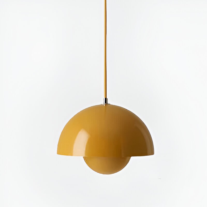 Nordic Macaron Semicircle Dome Pendant Light
