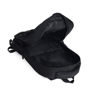 Daily Commuter Laptop Backpack with Cushioned Straps and Mesh Side Pockets for 15 Inch Devices