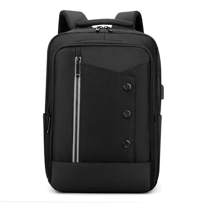 Business Laptop Backpack with 15.6 Inch Laptop Compartment and Water Resistant Fabric