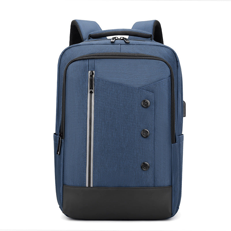 Business Laptop Backpack with 15.6 Inch Laptop Compartment and Water Resistant Fabric
