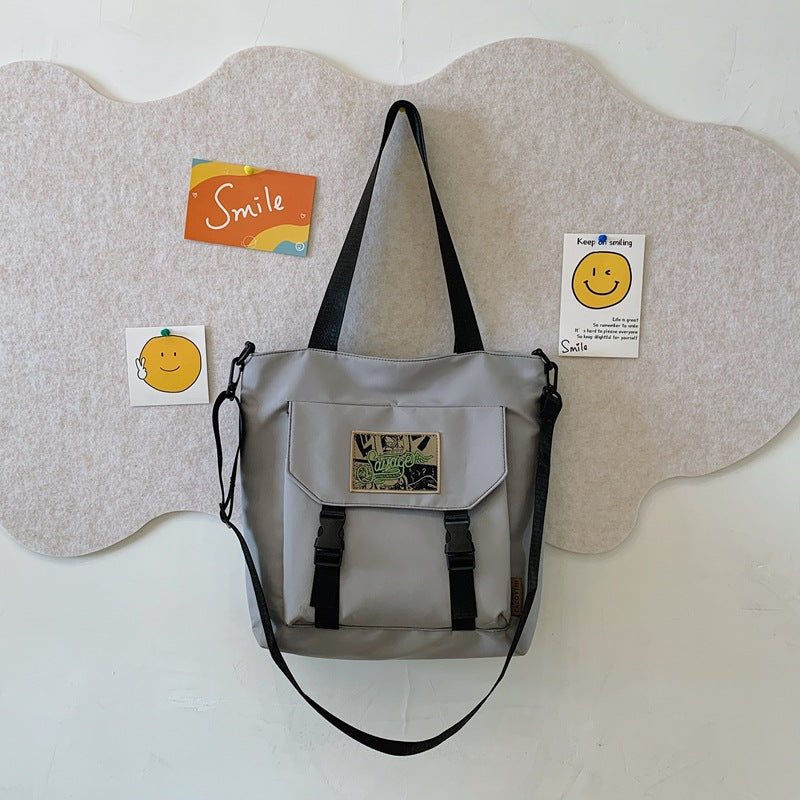 Convertible Shoulder Bag That Switches to Crossbody with Many Compartments in Four Colors