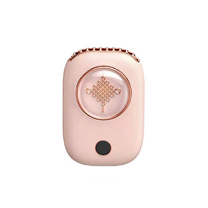 Portable USB Neck Fan with Digital Battery Display and Three Speed Settings