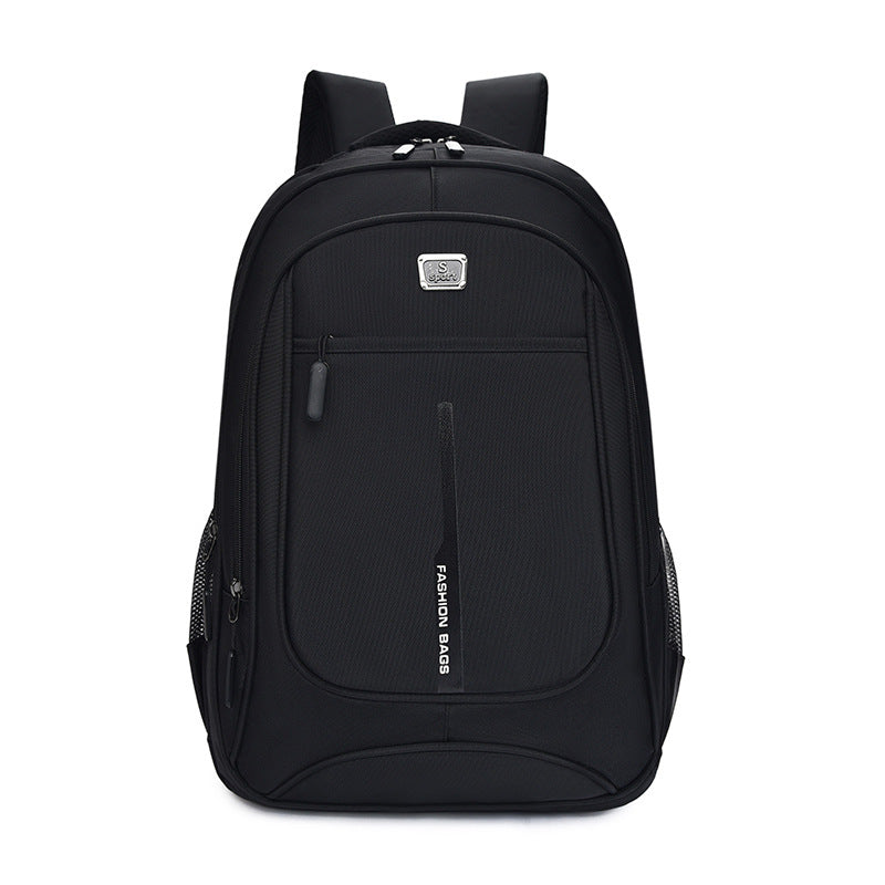 Daily Commuter Laptop Backpack with Cushioned Straps and Mesh Side Pockets for 15 Inch Devices