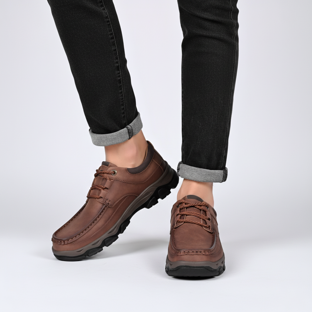 Orthopädischer Herrenschuh Aus Veganem Leder - Cameron