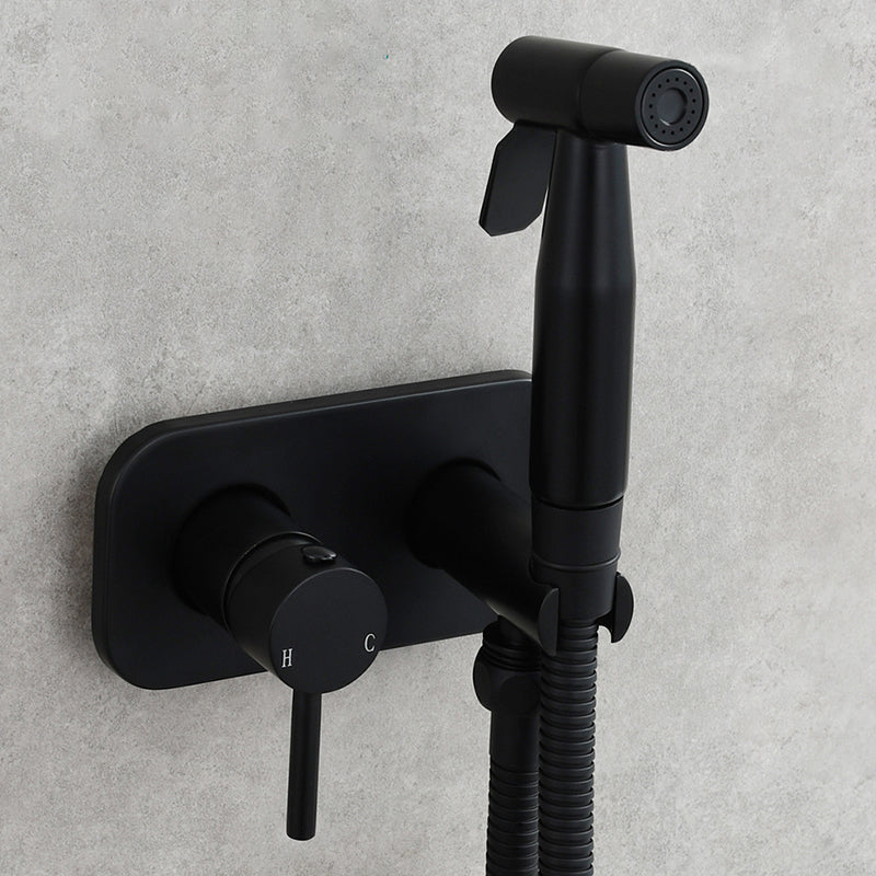 Premium Brass Bidet Sprayer for Toilet with Hot & Cold Water Control | Handheld Design for Enhanced Hygiene and Comfort 0