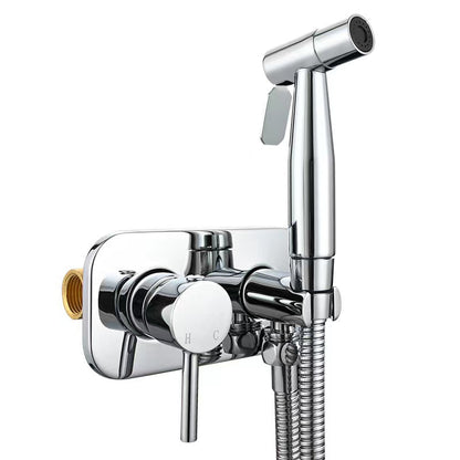 Premium Brass Bidet Sprayer for Toilet with Hot & Cold Water Control | Handheld Design for Enhanced Hygiene and Comfort 11