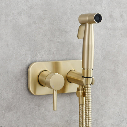 Premium Brass Bidet Sprayer for Toilet with Hot & Cold Water Control | Handheld Design for Enhanced Hygiene and Comfort 16