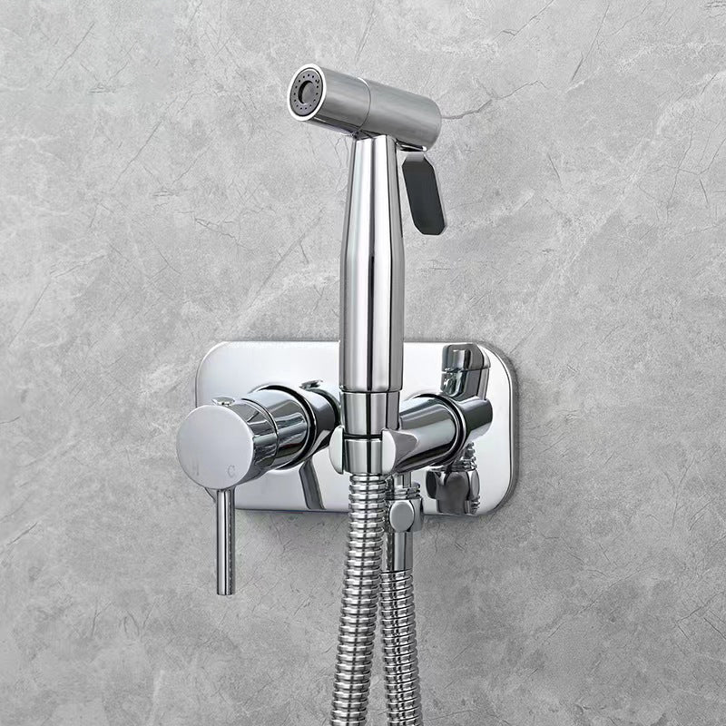 Premium Brass Bidet Sprayer for Toilet with Hot & Cold Water Control | Handheld Design for Enhanced Hygiene and Comfort 7