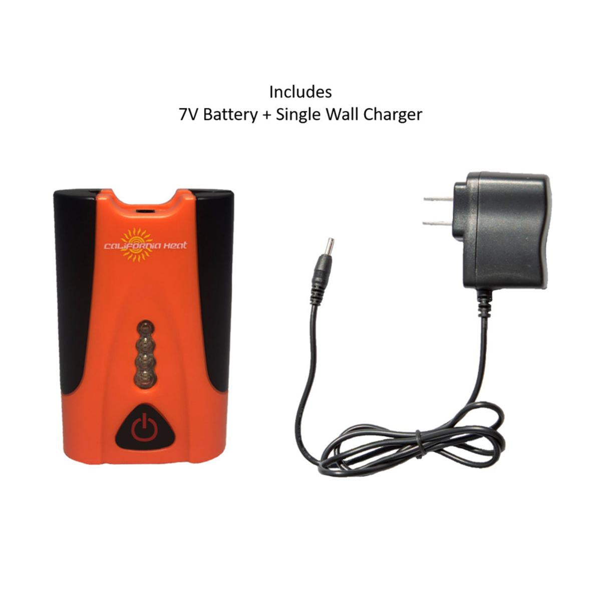 Rechargeable Battery Heated Scarf with 3 Heating Zones and Water Resistant Fleece