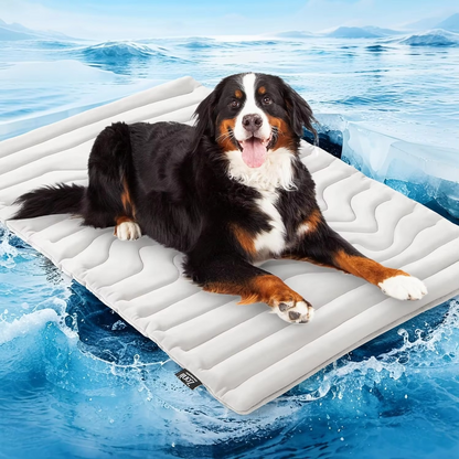 Pressure Activated Cooling Mat with Gel Core and Breathable Mesh