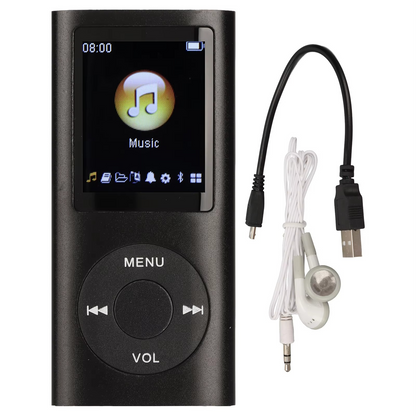 Portable MP3 Player with 1.8 inch LCD Display and Lossless Audio Playback