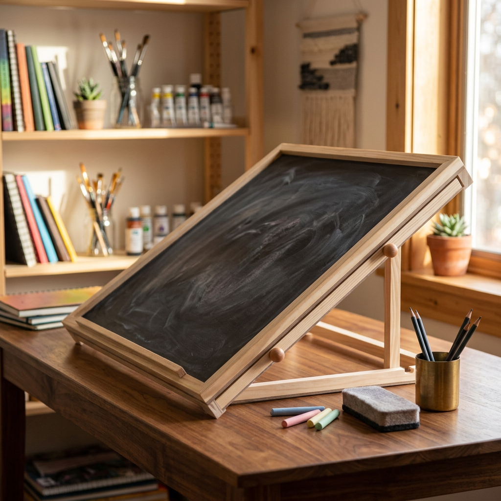 Puzzle Organizer Table with Four Sorting Drawers and Extra Work Board for 1500 Pieces
