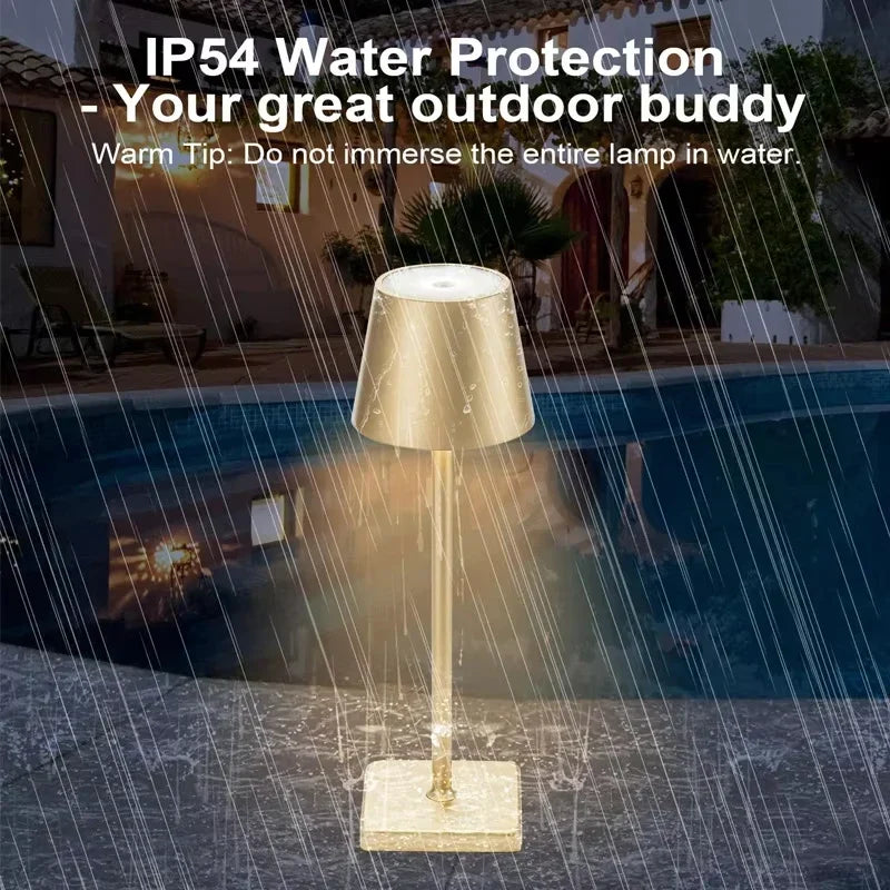 Adjustable LED Desk Lamp with Flexible Neck and Touch Control, 3 Color Modes