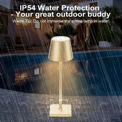 Adjustable LED Desk Lamp with Flexible Neck and Touch Control, 3 Color Modes