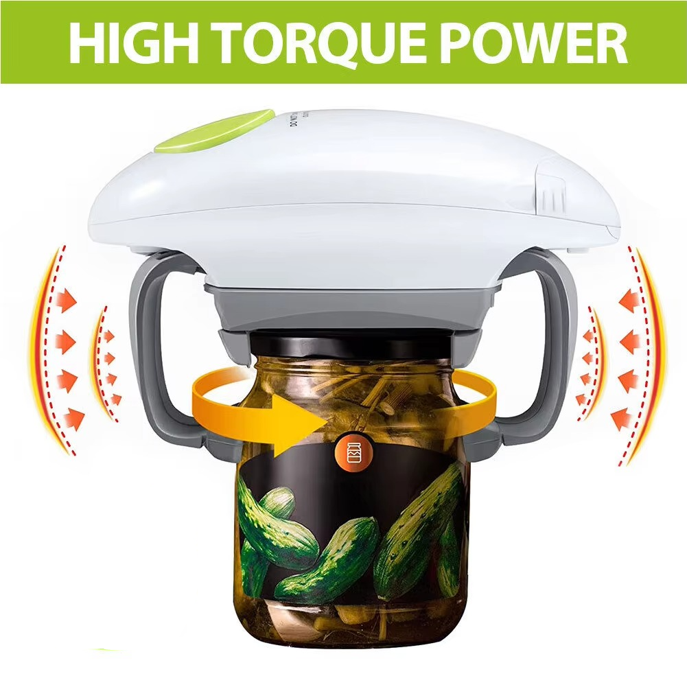 One Touch Automatic Can and Bottle Opener for Kitchen Use