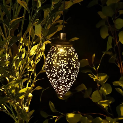 Solar Water Drop Pathway Light with Automatic Sensor for Outdoor Decor