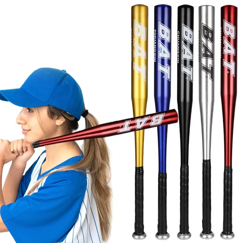 Aluminum Baseball Bat with Textured Grip and Handle, 20 Inches
