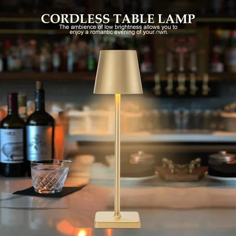 Adjustable LED Desk Lamp with Flexible Neck and Touch Control, 3 Color Modes
