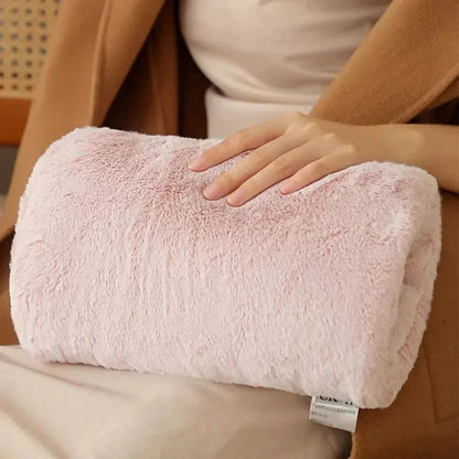 Rechargeable Heating Pad with Power Bank Compatibility and 6-Hour Runtime